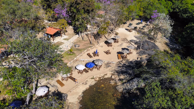 Foto da Cachoeira das Araras